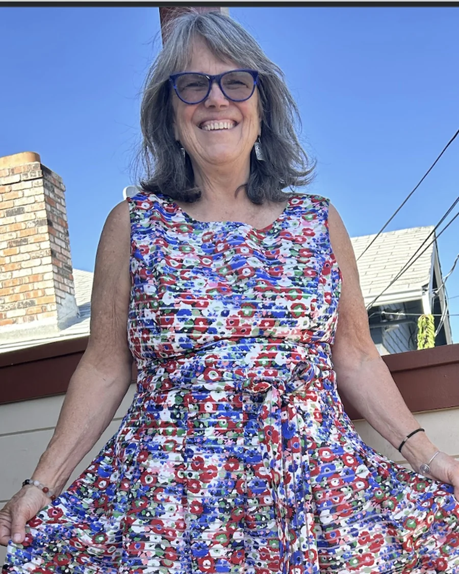 Anne Symens-Bucher (“Aunty Anne”), founder of Canticle Farm and Kuumba Code's fiscal sponsor
