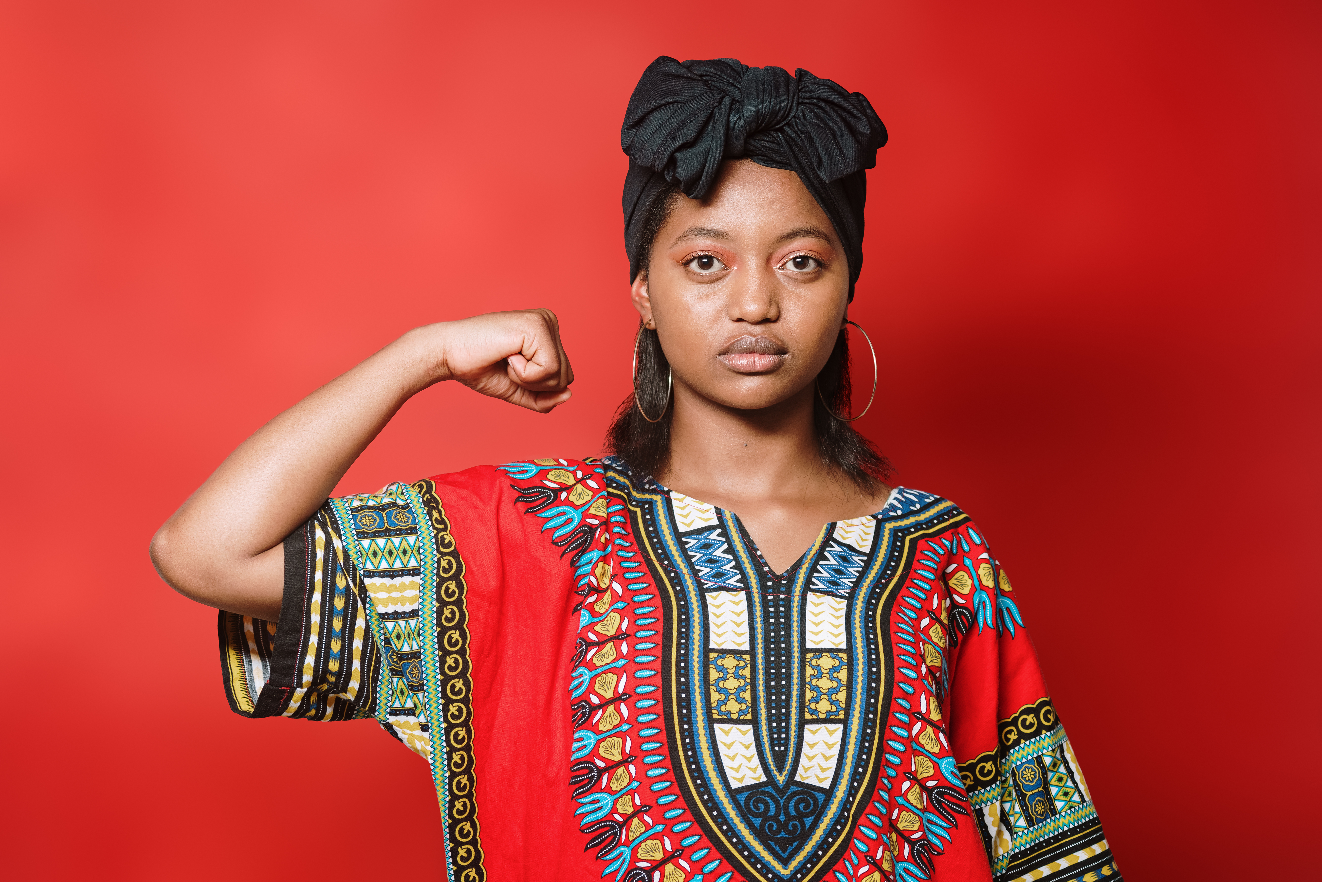 A Kuumba Code student — creative, self-determined, building for herself